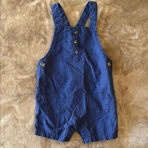 Carter's Blue Overalls Relaxed Fit Cotton
